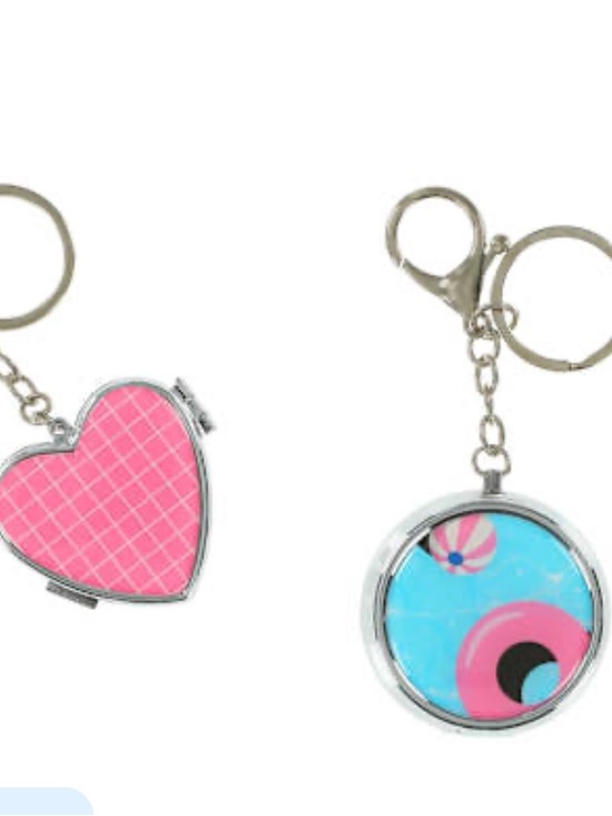 2pc. Pill Case Keychain - Picture 2 of 3